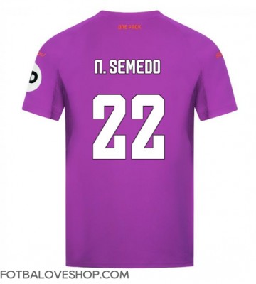 Wolves Nelson Semedo #22 Alternativní Dres 2024-25 Krátký Rukáv